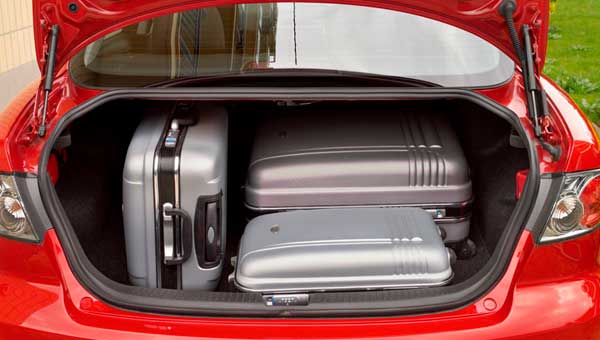 Как измеряется вместимость багажника автомобиля?