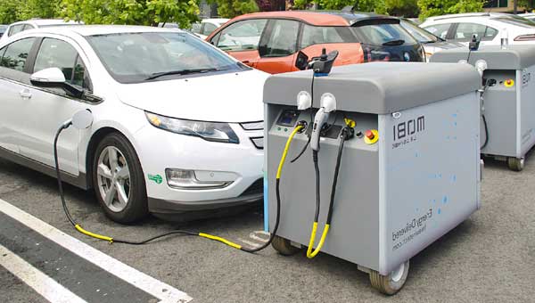 Услуга мобильных зарядных станций для электромобилей