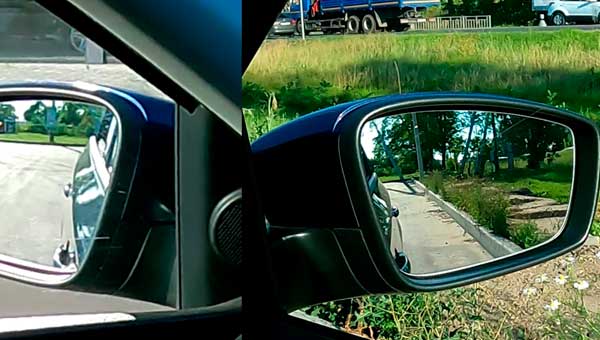 Как правильно настроить зеркала заднего вида